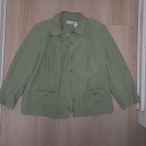 Alfred Dunner Sage Green Blazer